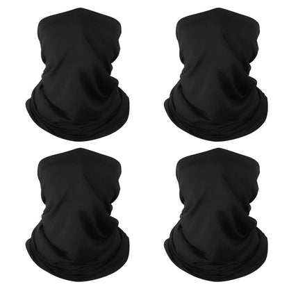 4er-Pack atmungsaktive Halsgamasche für Outdoor-Aktivitäten
