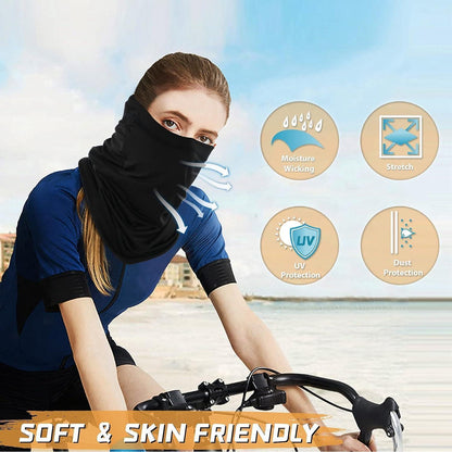 4er-Pack atmungsaktive Halsgamasche für Outdoor-Aktivitäten
