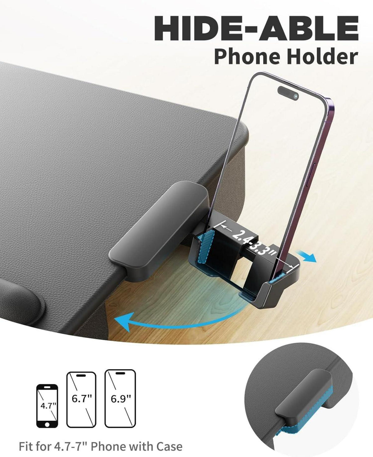 Laptopkissen mit Verbessertem Ständer für MacBooks bis zu