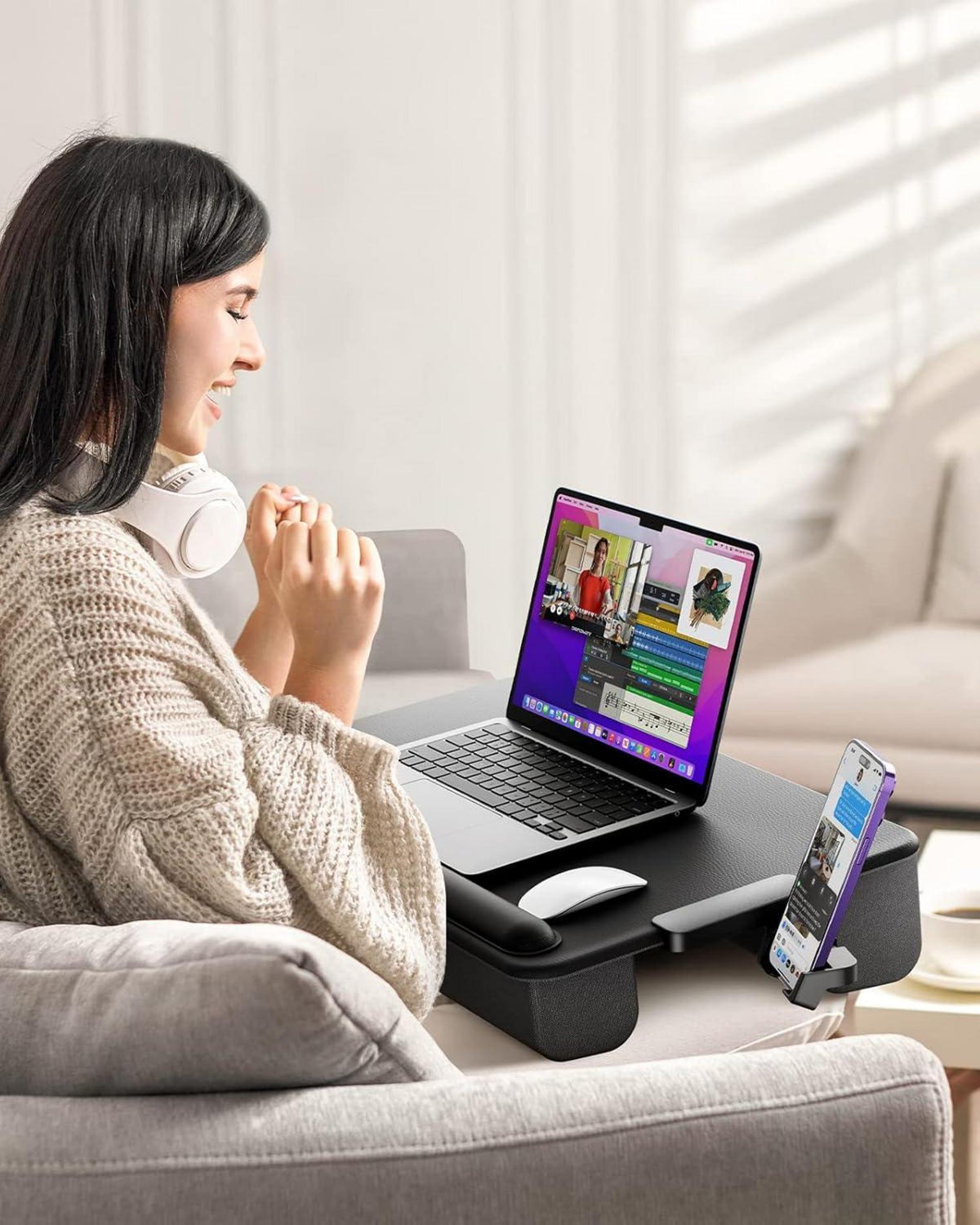 Laptopkissen Verbesserter Ständer Bett für MacBook bis
