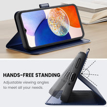 Samsung Galaxy A14 5G Handyhülle PU Leder RFID Magnet Stand