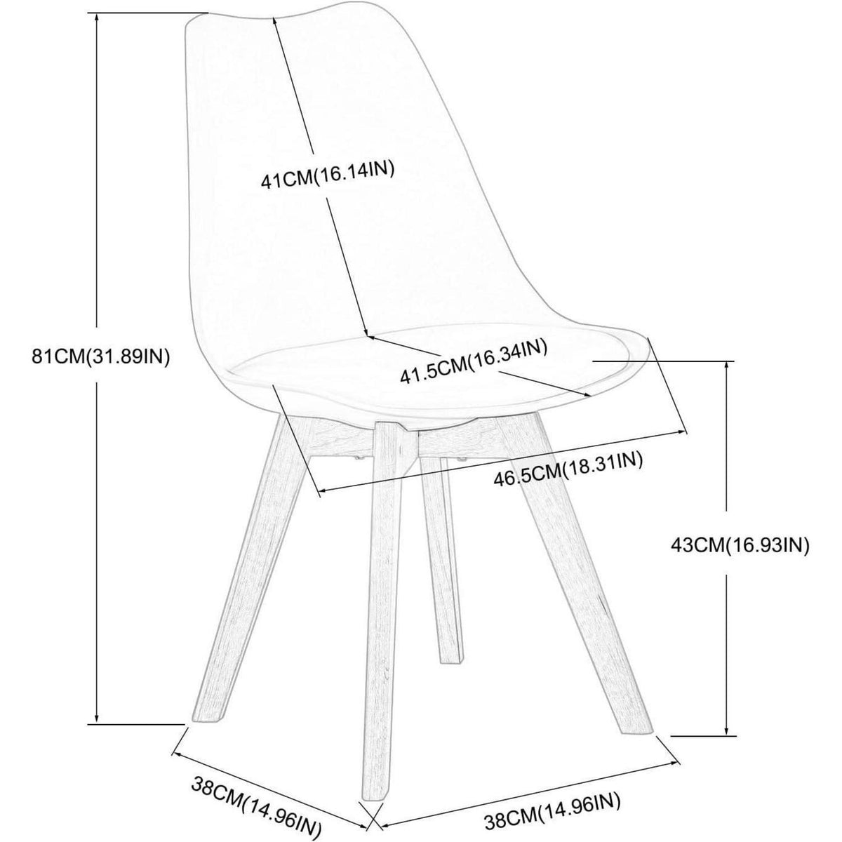 Essgruppe 5-teilig: Schwarzer Esstisch & 4 Grau Stühle