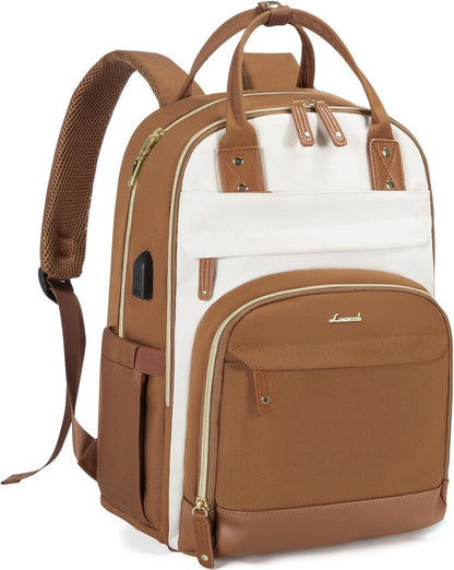 Rucksack Damen Laptop 15.6 Zoll Schulrucksack Wasserdicht