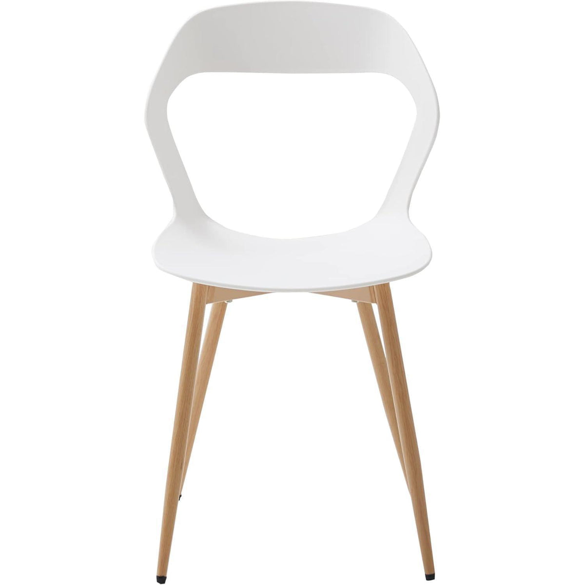 Moderner Esszimmerstuhl Set 4er – Skandinavischer Design Stuhl Weiß