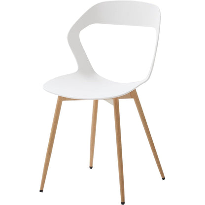 Moderner Esszimmerstuhl Set 4er – Skandinavischer Design Stuhl Weiß