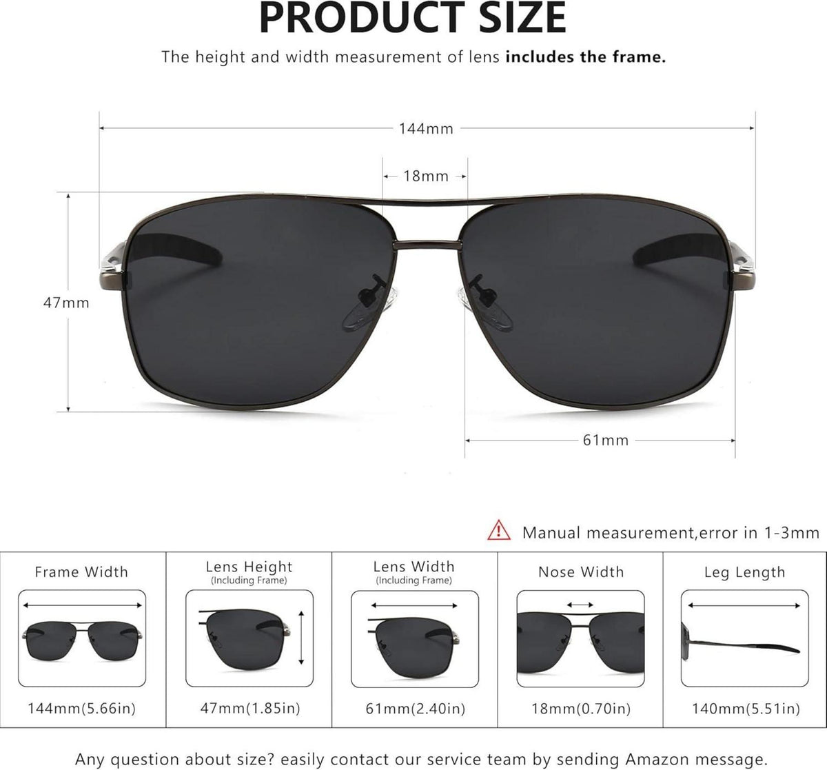 Polarized Sonnenbrille Herren Metallrahmen Angeln Golf Driving