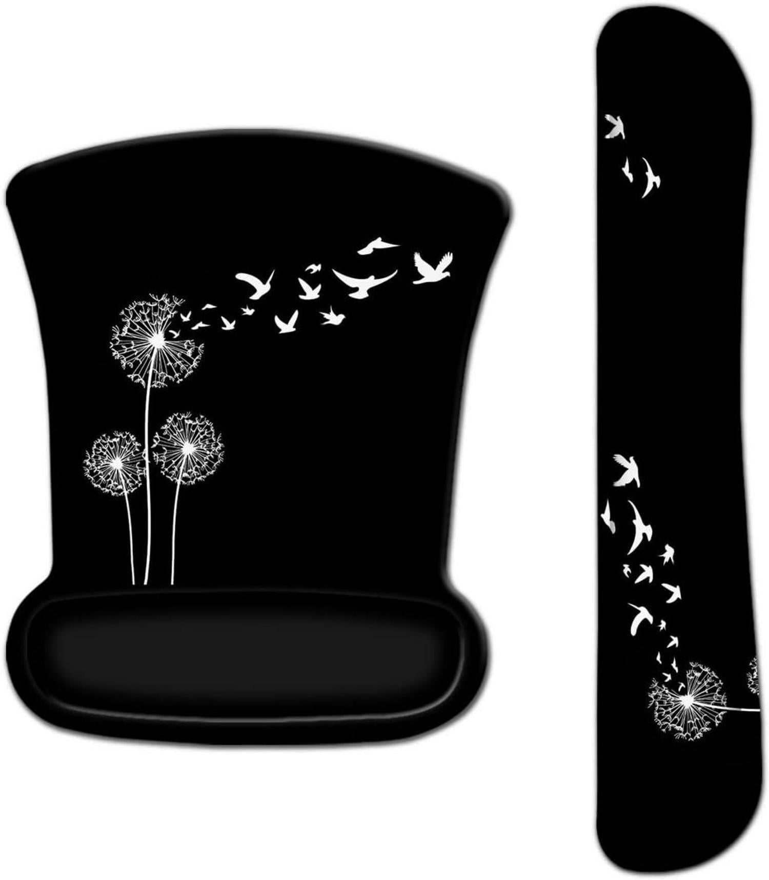 Ergonomisches Mauspad Handgelenkauflage Gelkissen Set