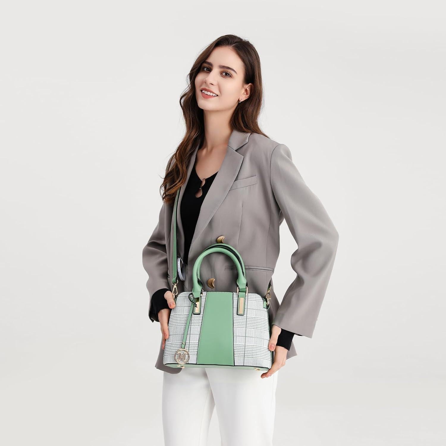 Miss Lulu Women's Handbag with Wallet Purse, Shoulder Top