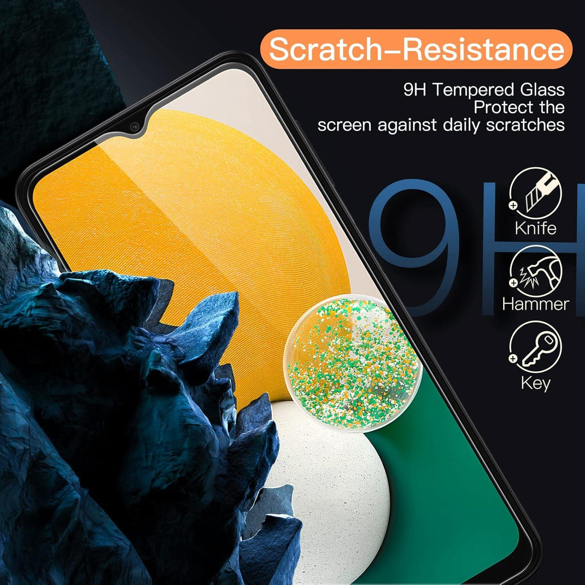 Displayschutzfolie Samsung Galaxy A13 A13 5G A12 9H Panzerfolie 3er
