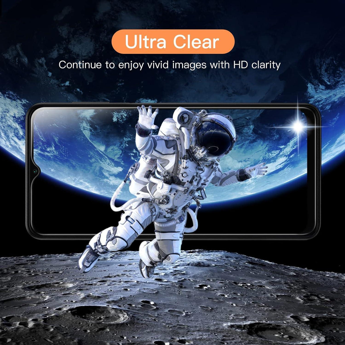 Schutzfolie Samsung Galaxy A13 5G A12 9H Displayschutz 3 Stück
