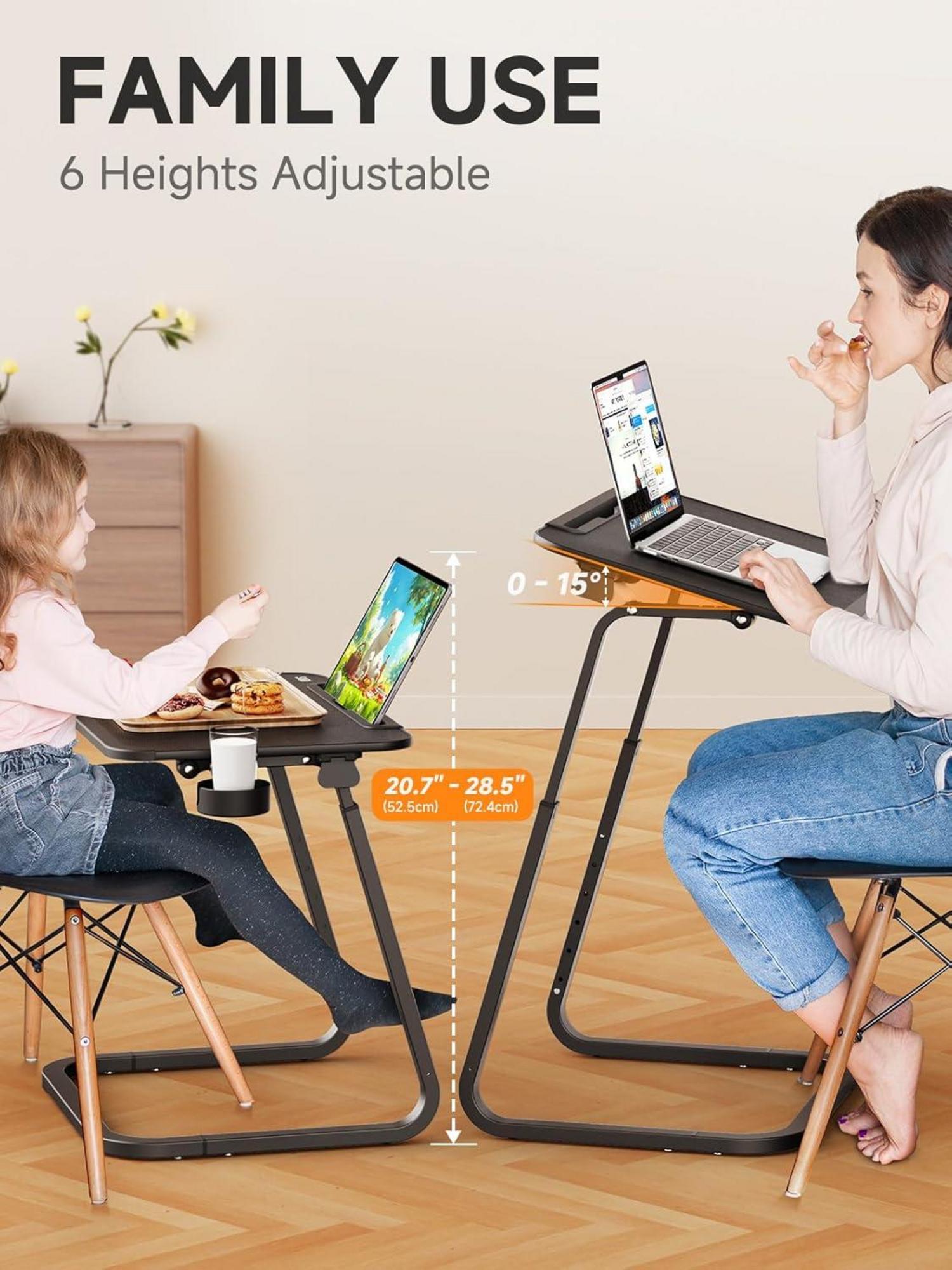 Beistelltisch Frühstückstablett Laptoptisch U-förmige Füße
