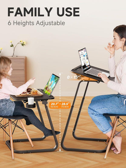 Beistelltisch Frühstückstablett Laptoptisch U-förmige Füße