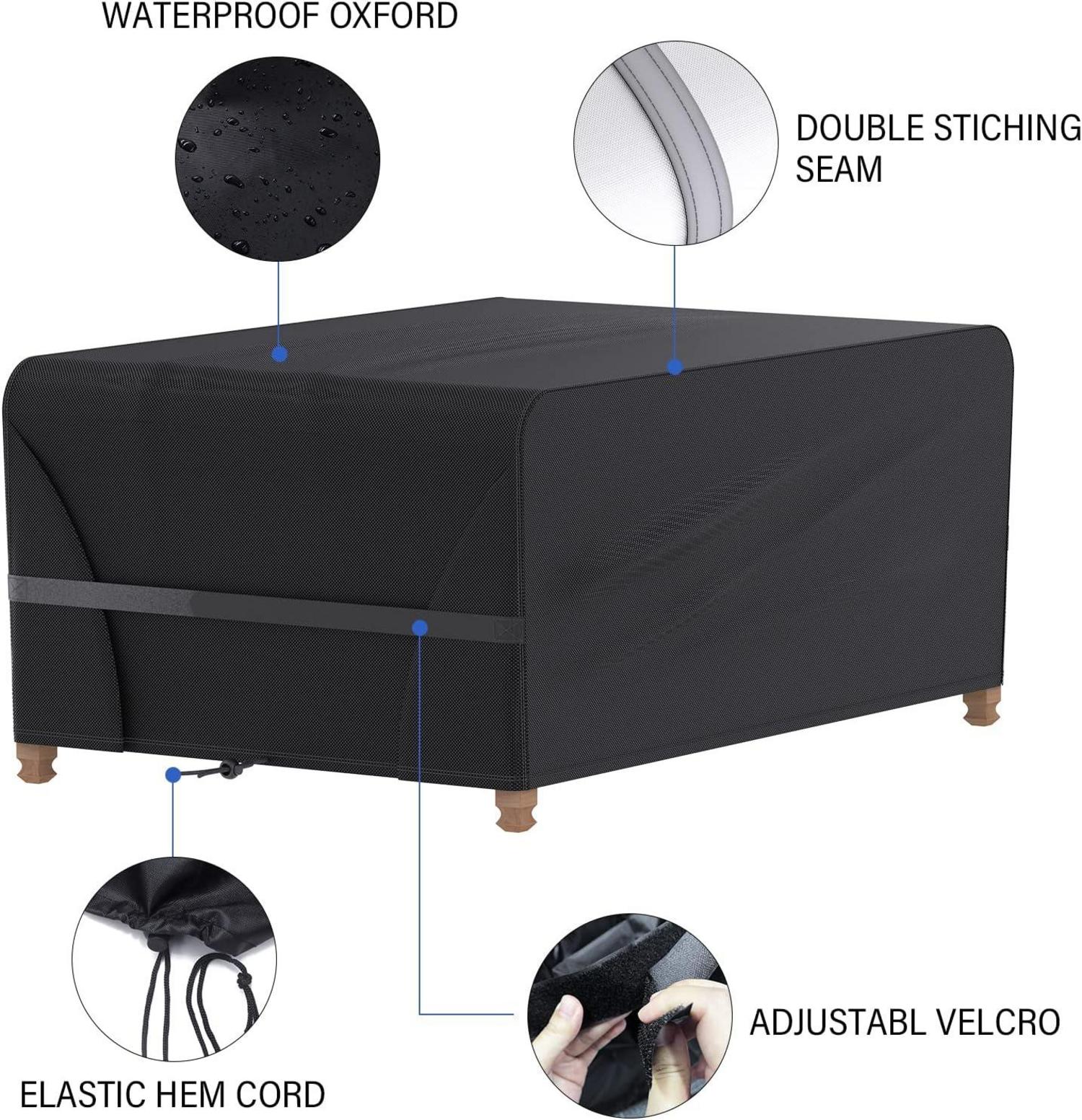 Yomisee Abdeckung 170x94x70cm wasserdicht für Gartenmöbel