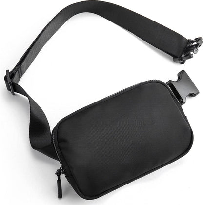Moderne Telena Bauchtasche Schwarz für Damen und Herren