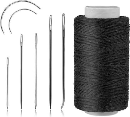 Lederfaden 150D Schwarz Ledernähset