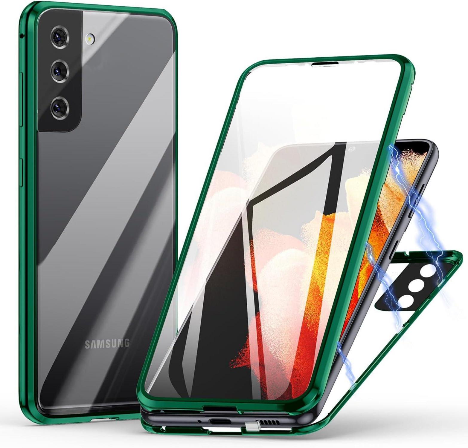 Samsung Galaxy S23 Hülle Magnetische 360 Grad Schutz Aluminiumrahmen