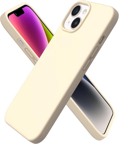 iPhone 14 Silikonhülle 6,1 Zoll Flüssig Silikon Vollschutz