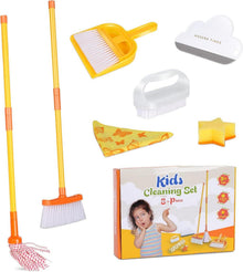 Kinder Putzset Reinigungsset 8-teilig Haushalt Spielzeug