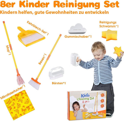 Kinder Putzset Haushalt Spielzeug | Reinigungsset ab 3