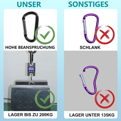 Hängematte Outdoor Camping 200kg Tragkraft 270x140cm Blau