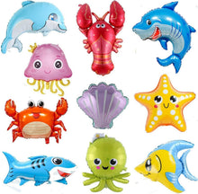 Folienballons Fisch Unterwasser Ozean Dekoration Hai