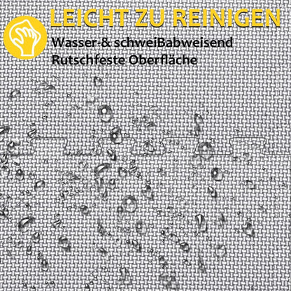 Bodenschutzmatte Fitness Set 24 Matten Eva Puzzlematte Grau