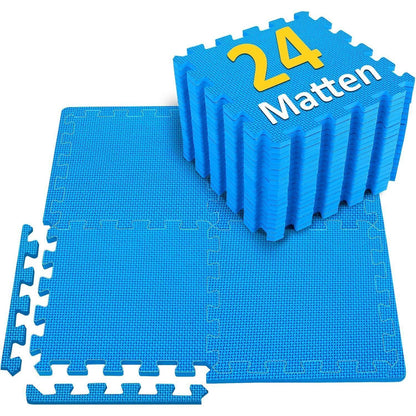 Bodenschutzmatte Fitness Set 24/36/48 Puzzlematte Eva