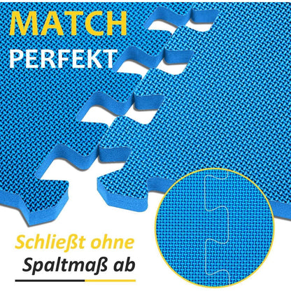 Bodenschutzmatte Fitness Set 24/36/48 Puzzlematte Eva