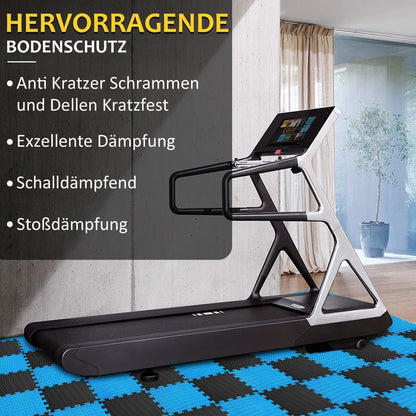 Bodenschutzmatte Fitness Set 24/36/48 Puzzlematte Eva