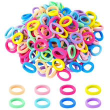200er Haargummis Set für Mädchen - Mini Haarband Mehrfarbig