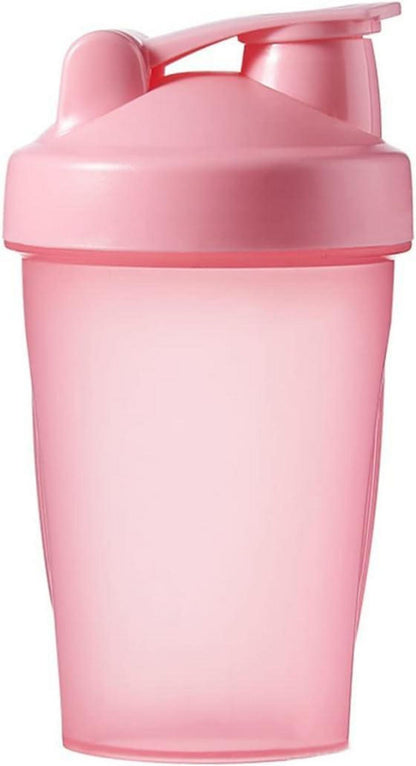 Protein Shaker Flasche mit Mixer Ball Auslaufsicher Trinken Flip Cap