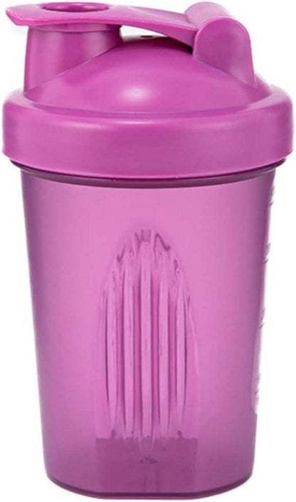Protein Shaker Flasche mit Mixer Ball 400ml Auslaufsicher Shake Cup