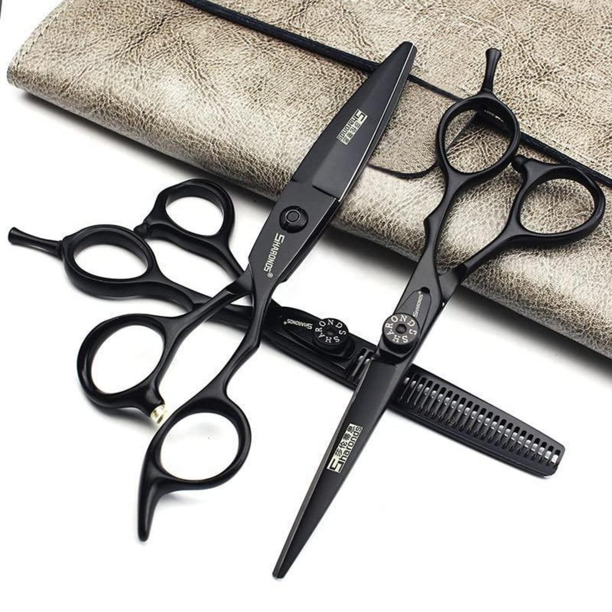 Professionelle Friseurschere 440C Edelstahl 15,2cm 3er Set