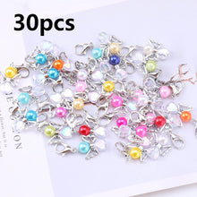 30x Schutzengel Schlüsselanhänger für DIY Schmuck & Geschenke
