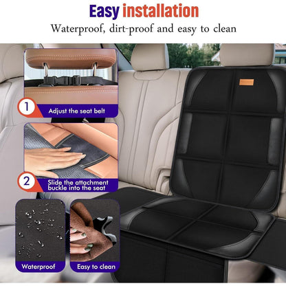 Autositzschutz 2er-Pack Wasserdicht Gepolstert 600D