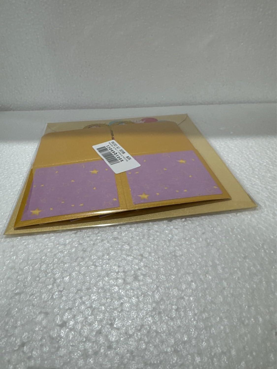Heyu-Lotus 30. Geburtstagskarte 3D Pop Up Glückwünsche Umschlag 30. Geburtstag