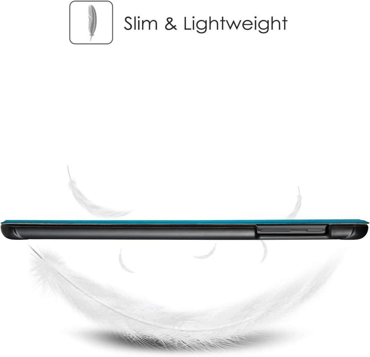 EasyAcc Samsung Galaxy Tab A 10.1 2019 T510 T515 Hülle - Ultradünn Standfunktion