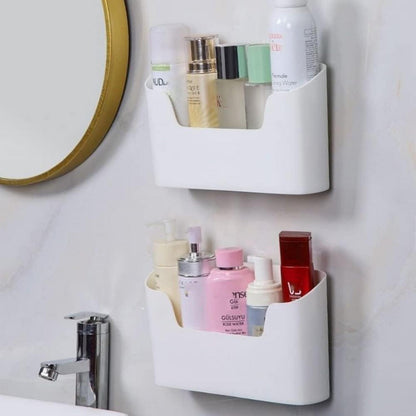 2er Set Wandmontierte Küchenschranktür Organizer Boxen