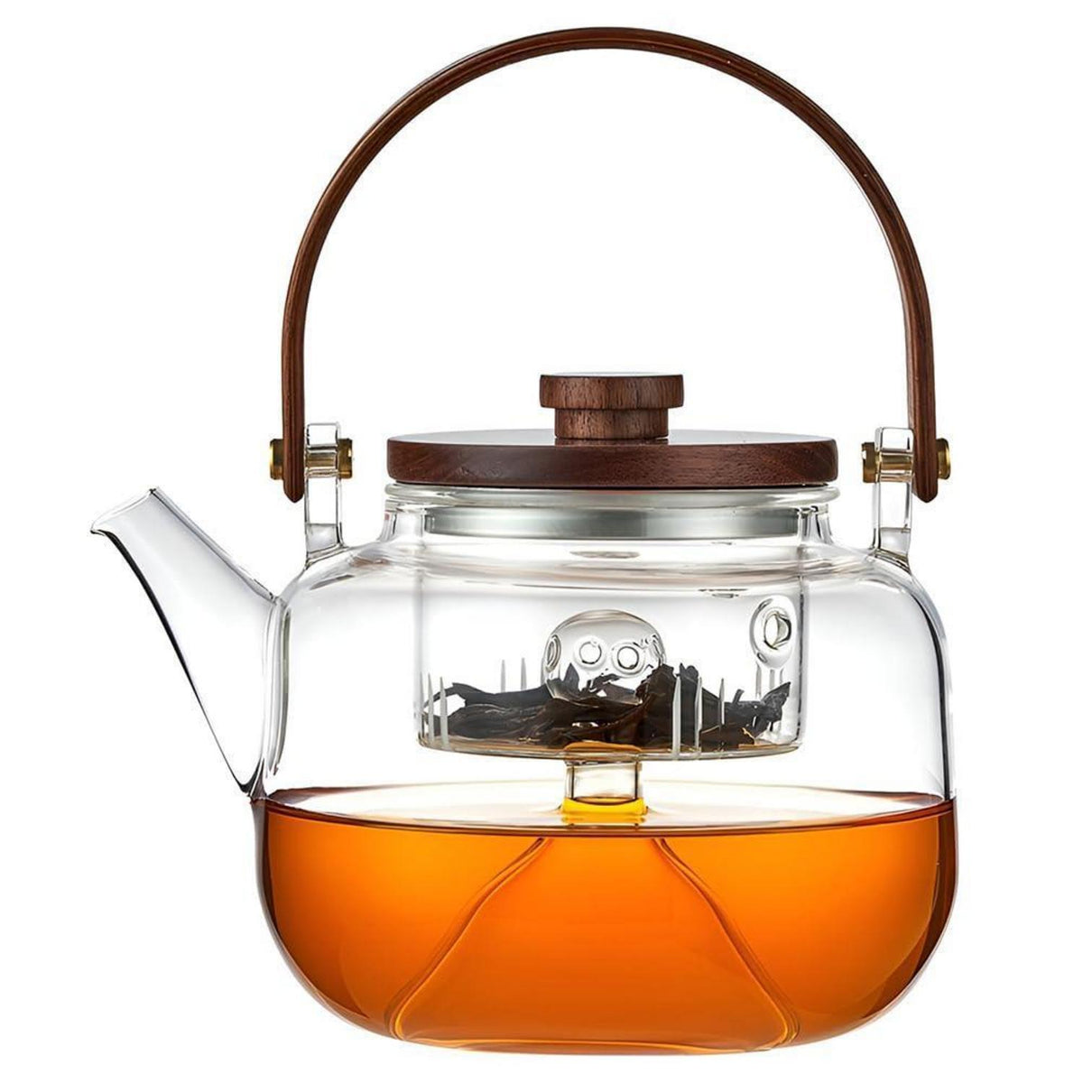 Glas Teekanne mit Sieb 800ml – Für Tee-Liebhaber & Geschenk