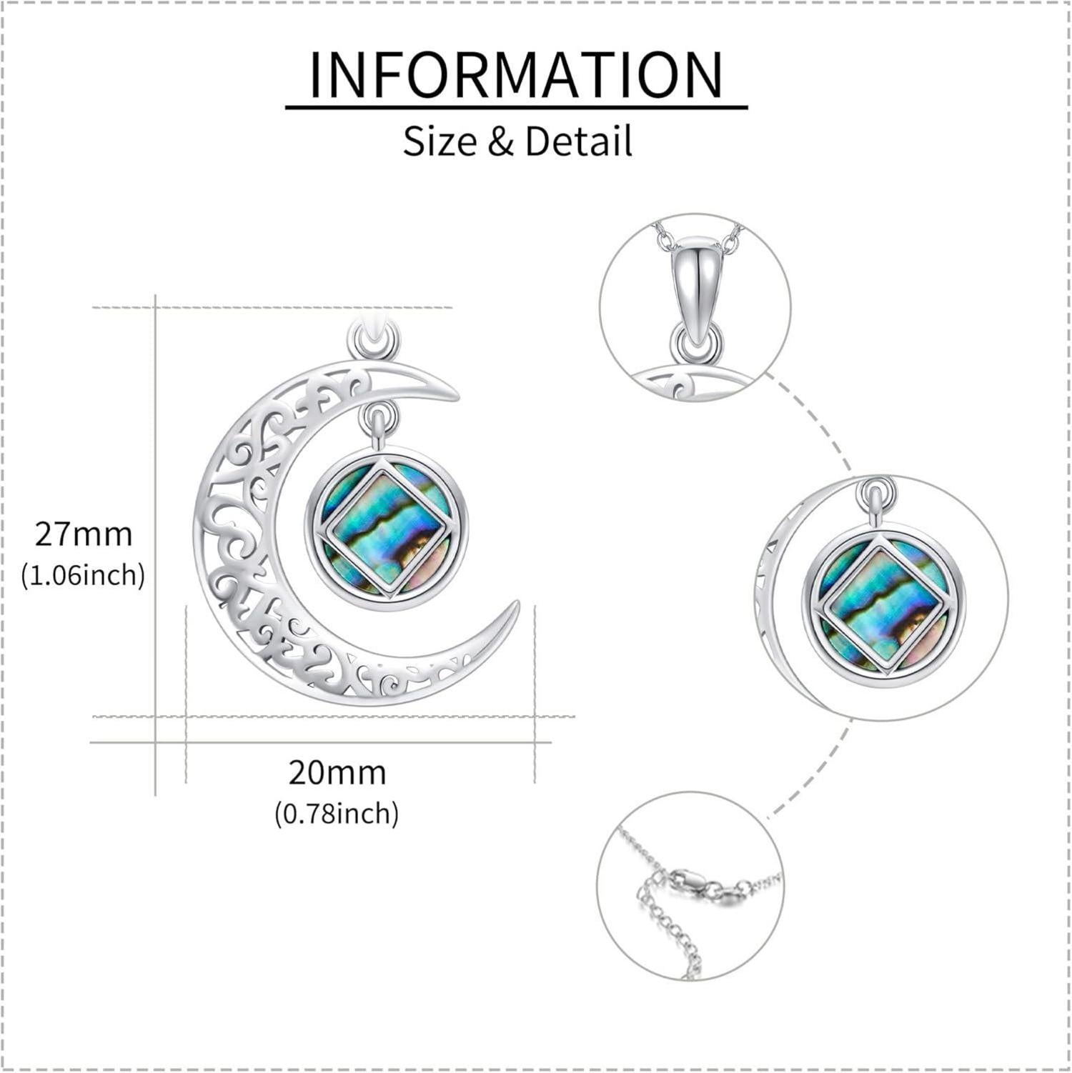 Nüchternheits Geschenk Frauen Silber NA Halskette Recovery Symbol