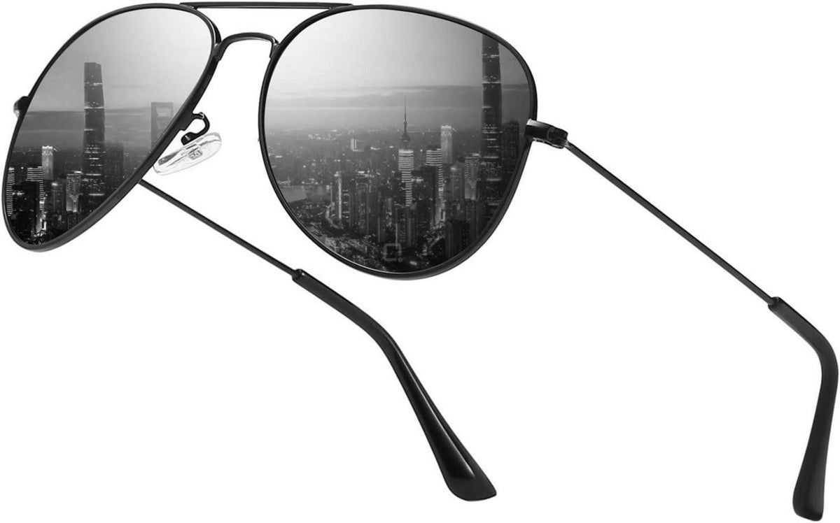 Polarisierte Sonnenbrille Retro Metallrahmen Uv400 Unisex Outdoor
