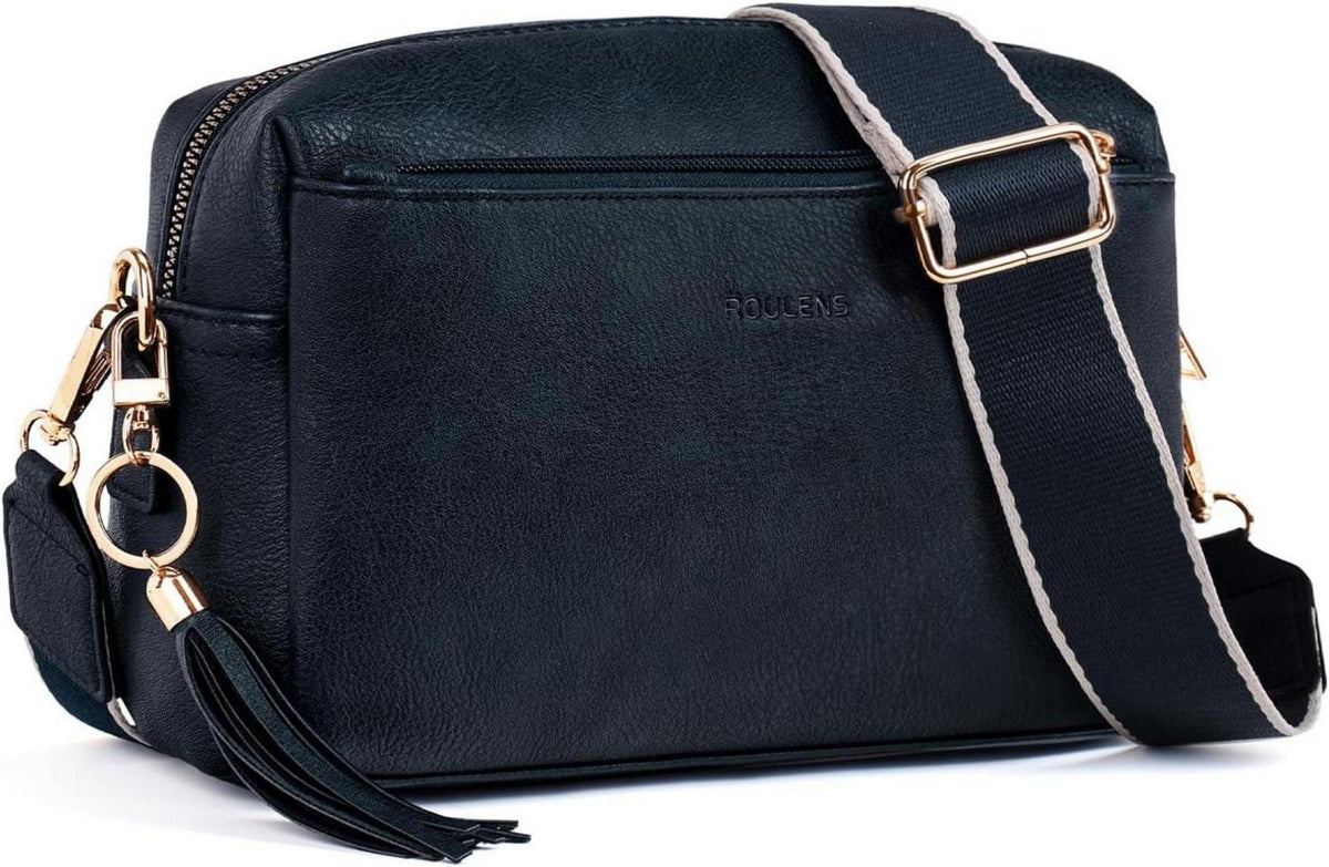 Handy Umhängetasche Veganem Leder Crossbody Schultertasche 3