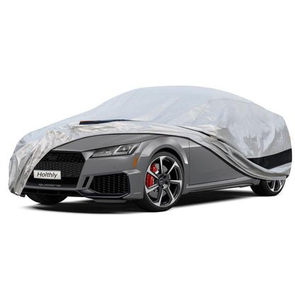 10-Schicht Auto Abdeckplane | Wasserdicht, UV-Schutz, Passend Mazda MX-5 & Audi TT
