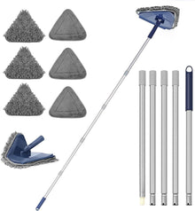 Bodenwischer Wischmopp 200CM 3-In-1 Wand Mop 6 Ersatz Pads