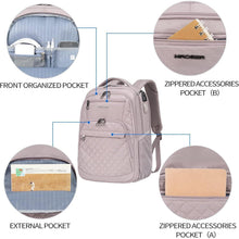 KROSER Laptop Rucksack 17,3'' Business Wasserdicht USB RFID