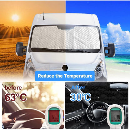 Thermomatte Fahrerhaus Opel Vivaro/Renault Trafic 2001-2014