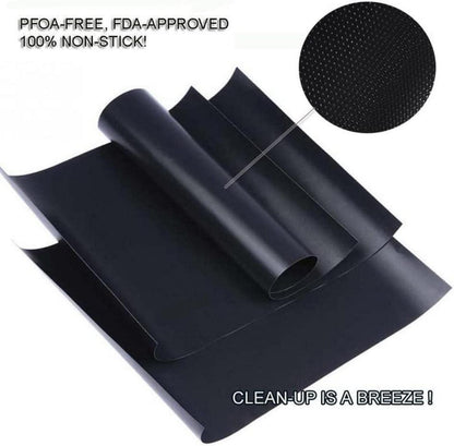 Ofeneinlagen Grillmatte Teflon wiederverwendbar 40*33cm robust Gas