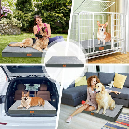 Orthopädisches Hundebett XXL – Wasserdicht & Bequem