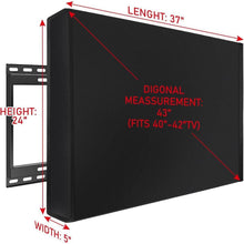 Outdoor TV Abdeckung 40-42 Zoll, Wetterfest & Schutzhülle
