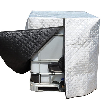 Winterfeste IBC Tank Abdeckung 1000L – Frostsicher & Wasserdicht